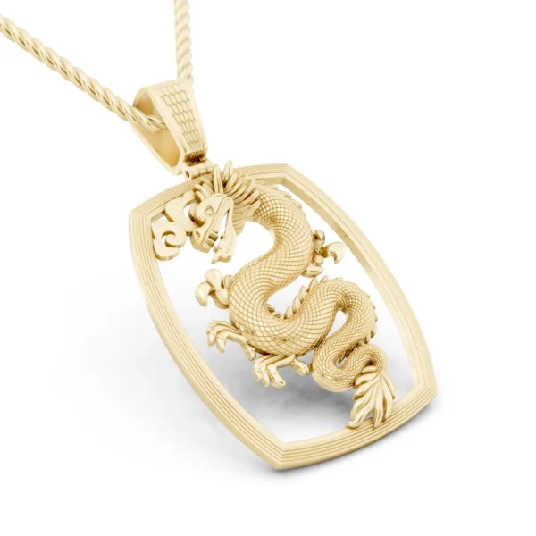 Dragon Gold Pendant