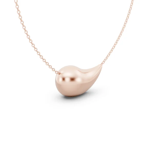 Gold Teardrop Pendant