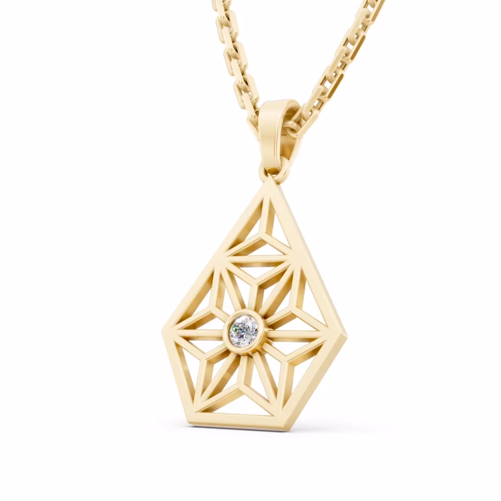 Kite Shaped Pendant
