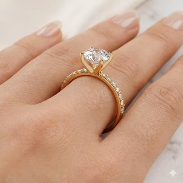 Halo Engagement Ring