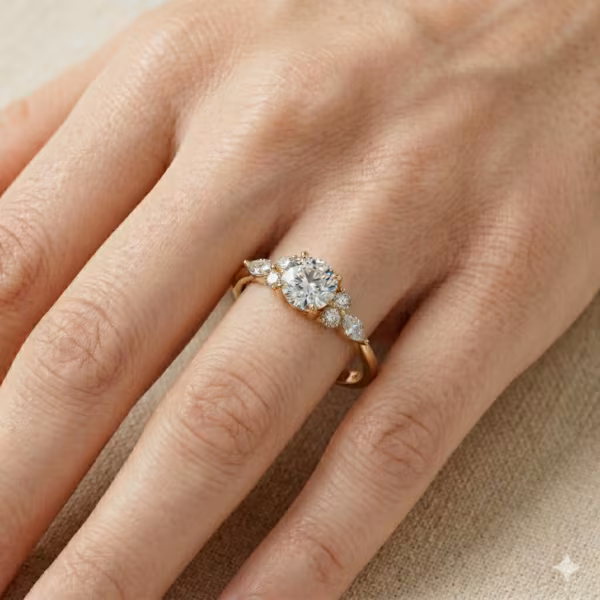 Seven Stone Engagement Ring