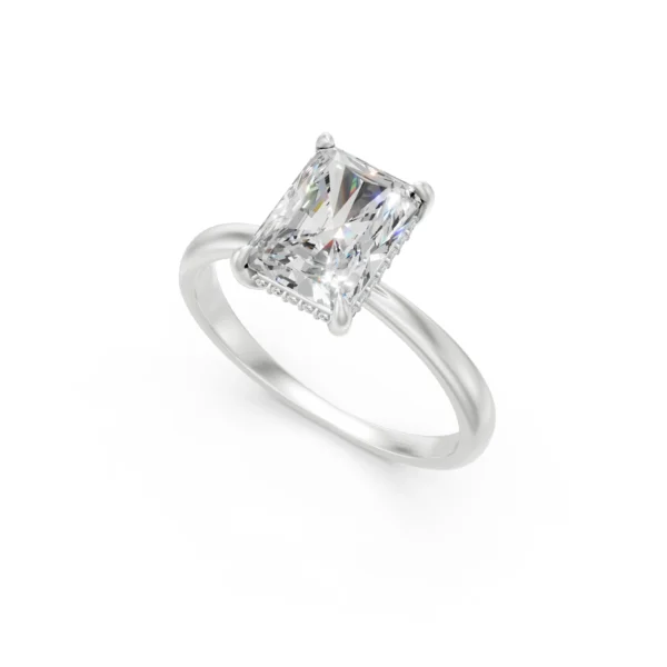 Emerald Cut Engagement Ring