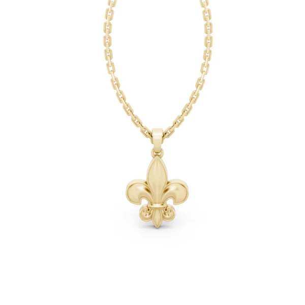 Gold Fleur de Lis Pendant