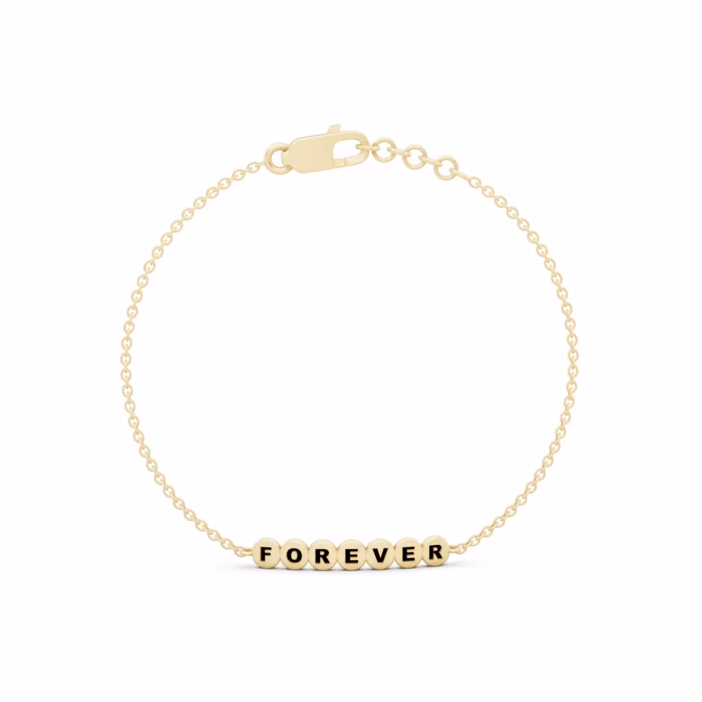 Forever Beaded Bracelet