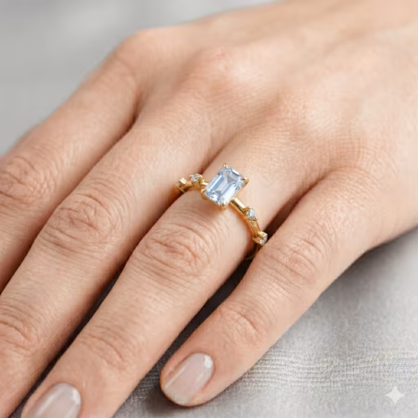 Nature Solitaire Ring