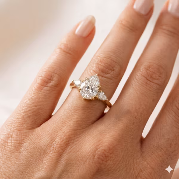 Pear Engagement Ring