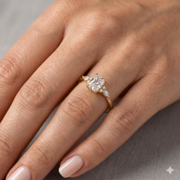 Radiant Diamond Ring