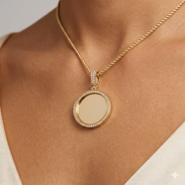 Personalized Photo Frame Pendant