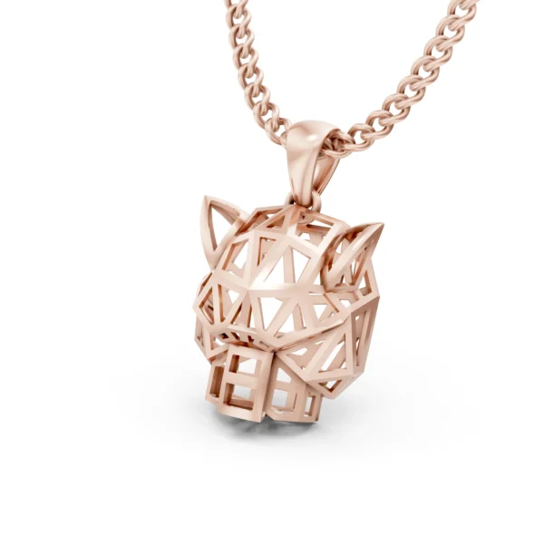 Gold Panther Pendant