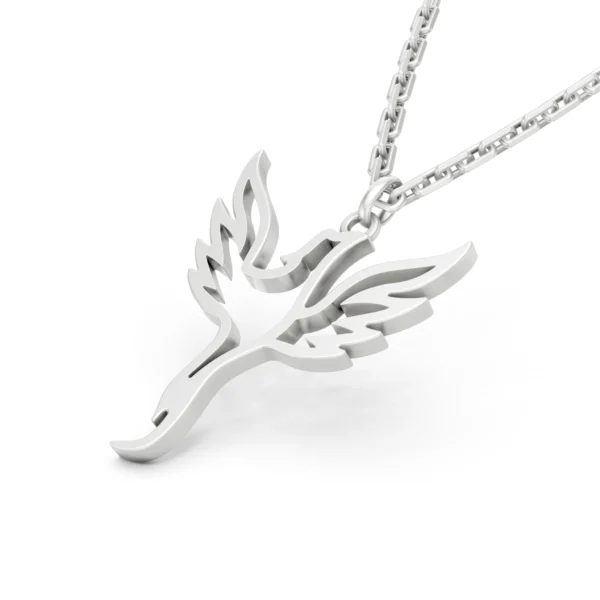 Gold Phoenix Pendant
