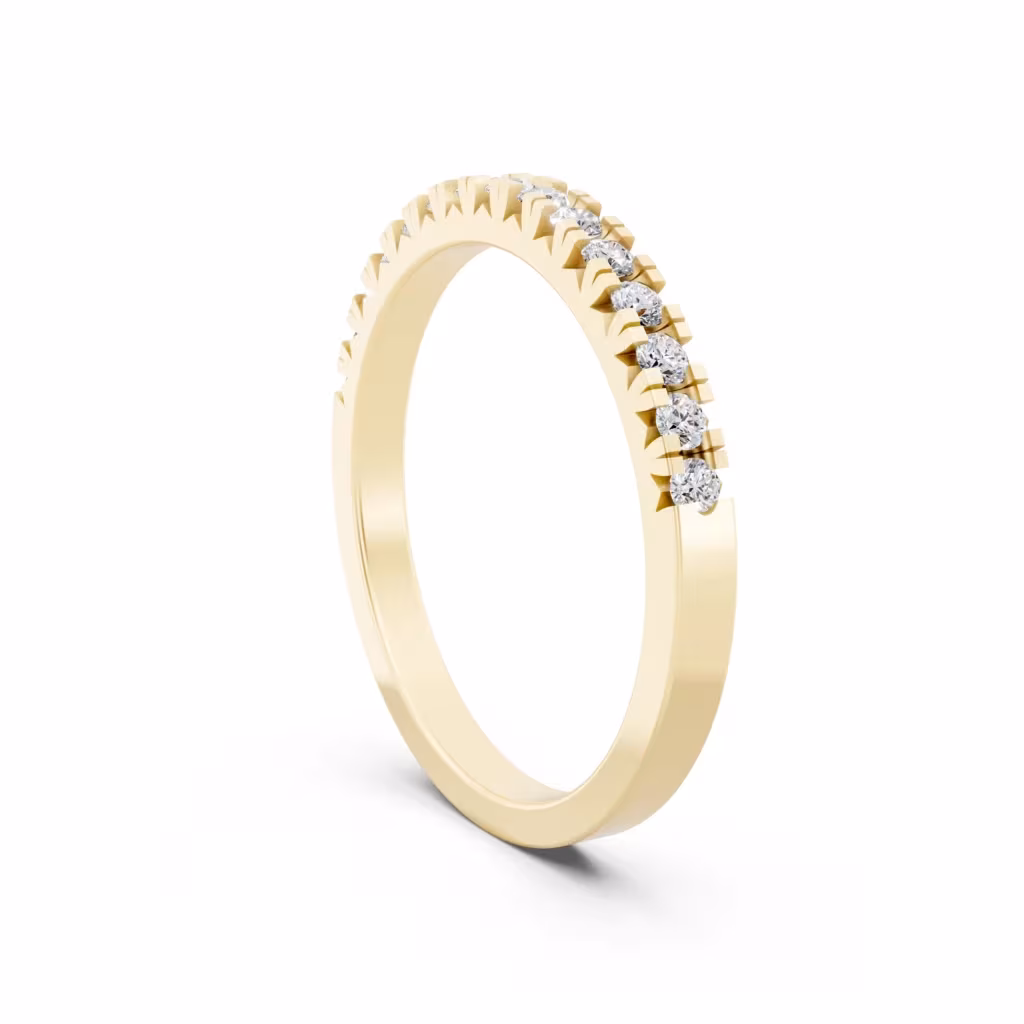 Half Eternity Wedding Band