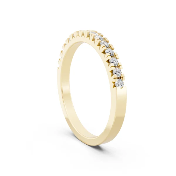 Half Eternity Wedding Band