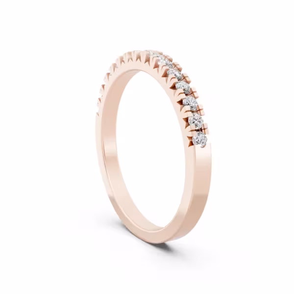 Half Eternity Wedding Band