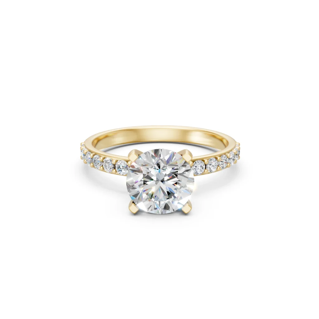Halo Engagement Ring