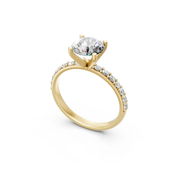 Halo Engagement Ring