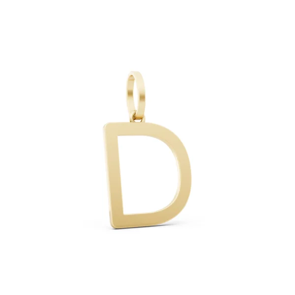 Gold Initial Pendant