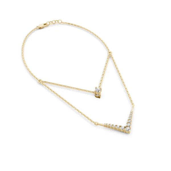 Layered Diamond Necklace