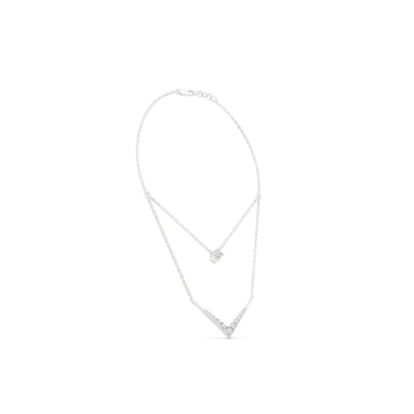 Layered Diamond Necklace