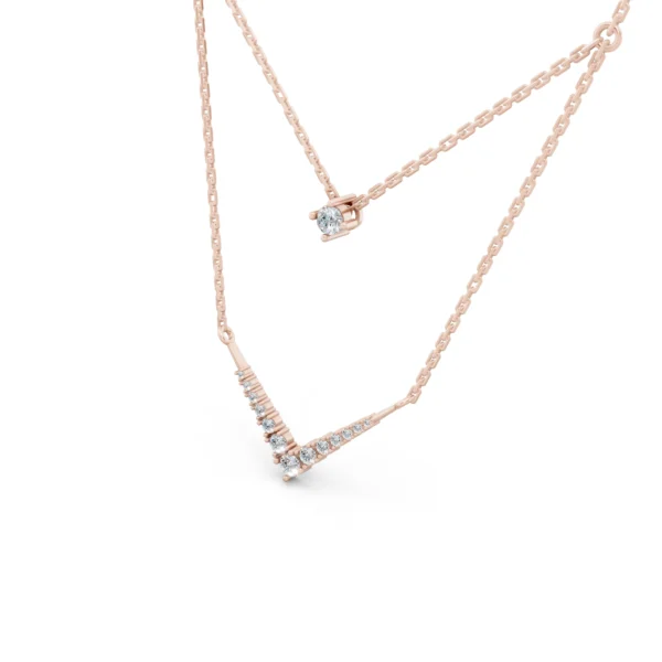 Layered Diamond Necklace