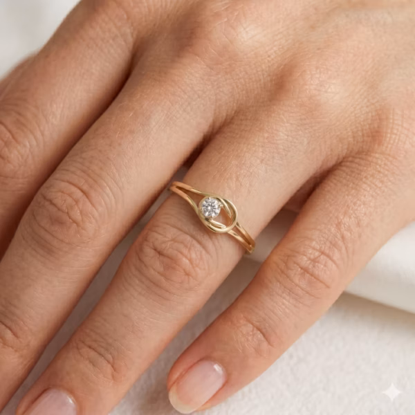 Love Knot Diamond Ring