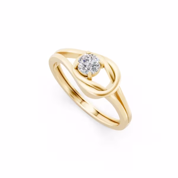 Love Knot Diamond Ring