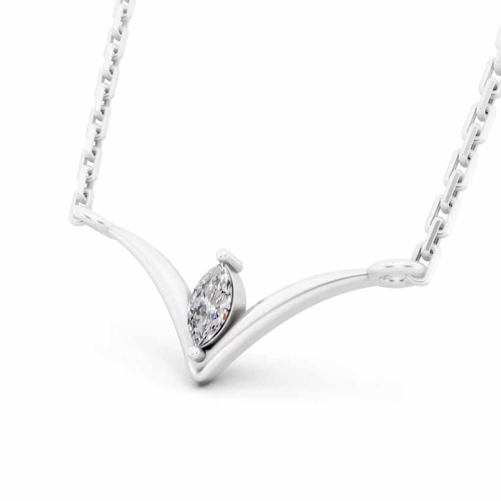Marquise Crystal Necklace