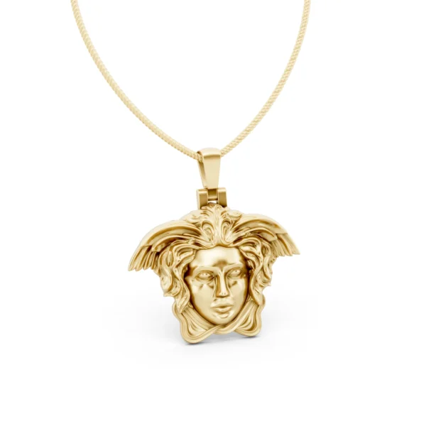 Medusa Gold Pendant