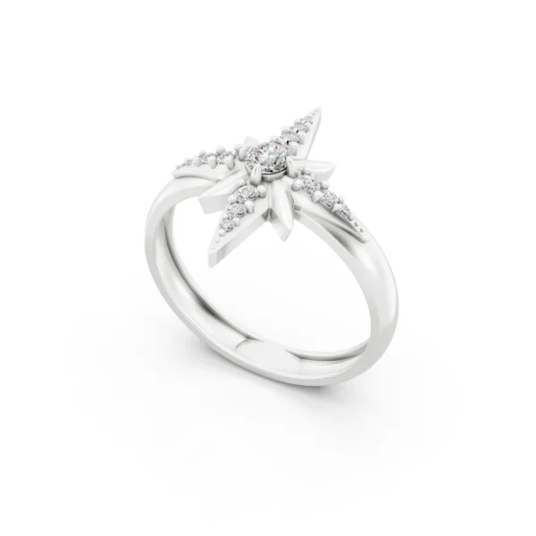 Northern Star Diamond Ring