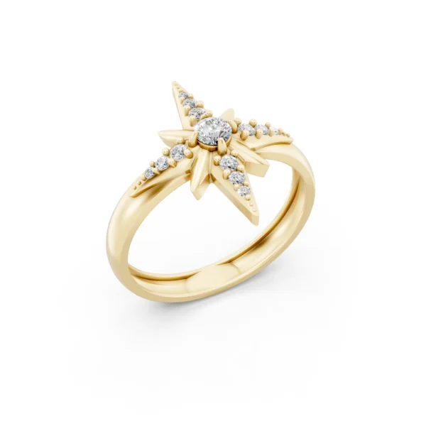 Northern Star Diamond Ring
