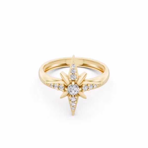 Northern Star Diamond Ring