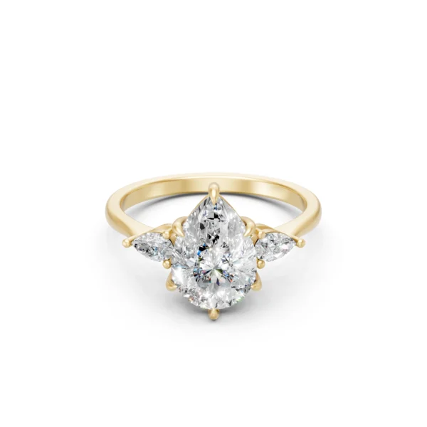 Pear Engagement Ring