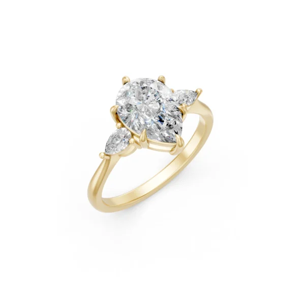 Pear Engagement Ring