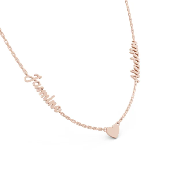 Personalized Couple Name Necklace
