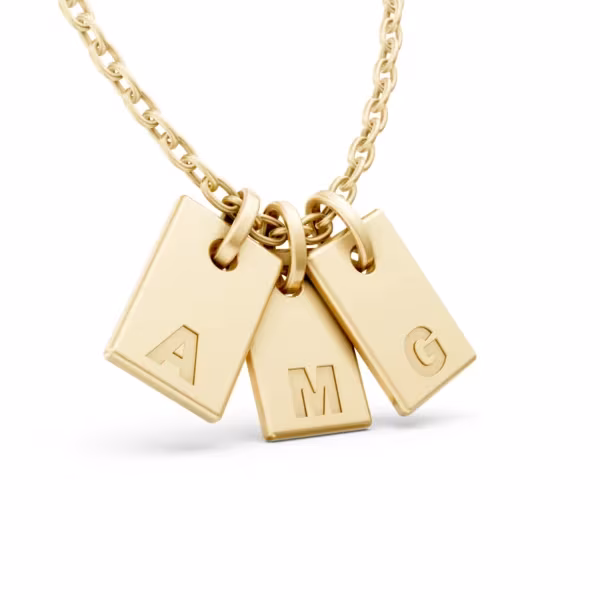 Personalized Initial Pendant