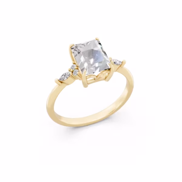 Radiant Diamond Ring