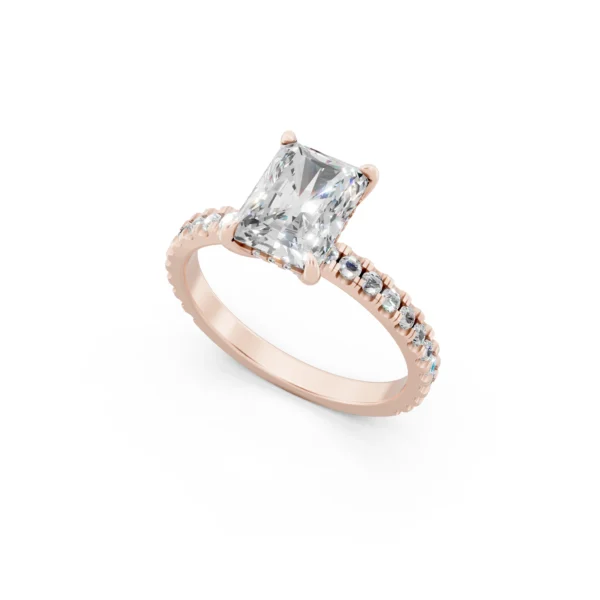 Radiant Engagement Ring