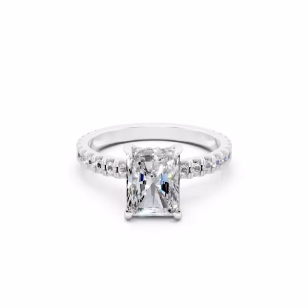 Radiant Engagement Ring