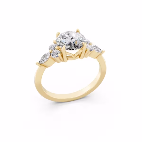 Seven Stone Engagement Ring