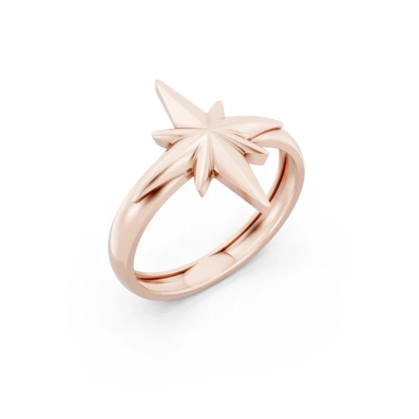 Starlight White Gold Ring