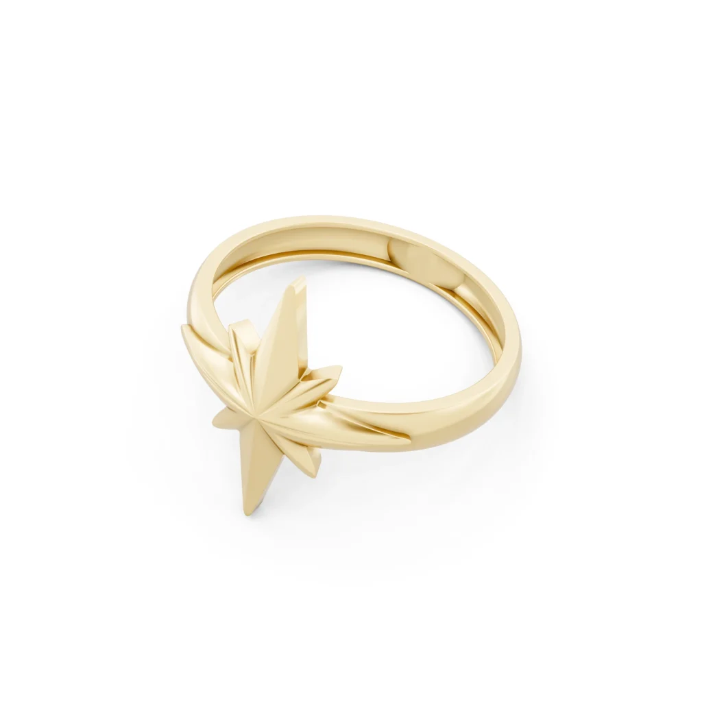 Starlight White Gold Ring 6