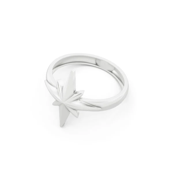 Starlight White Gold Ring 7