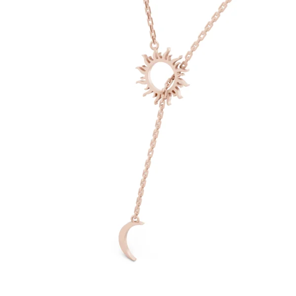 Sun and Moon Necklace
