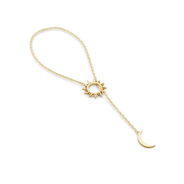 Sun and Moon Necklace