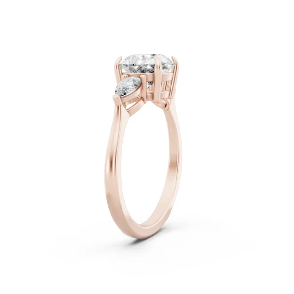 Three Stone Engagement Ring