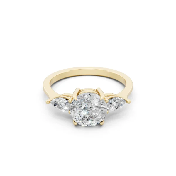 Three Stone Engagement Ring