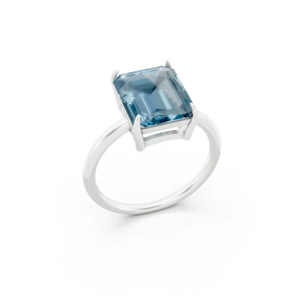 Topaz Engagement Ring