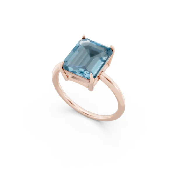 Topaz Engagement Ring