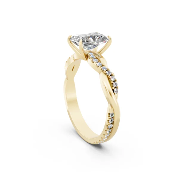 Twisted Radiant Ring