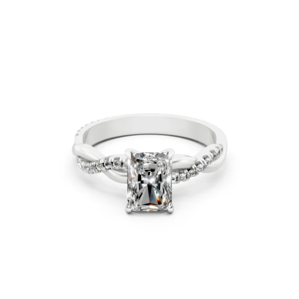 Twisted Radiant Ring