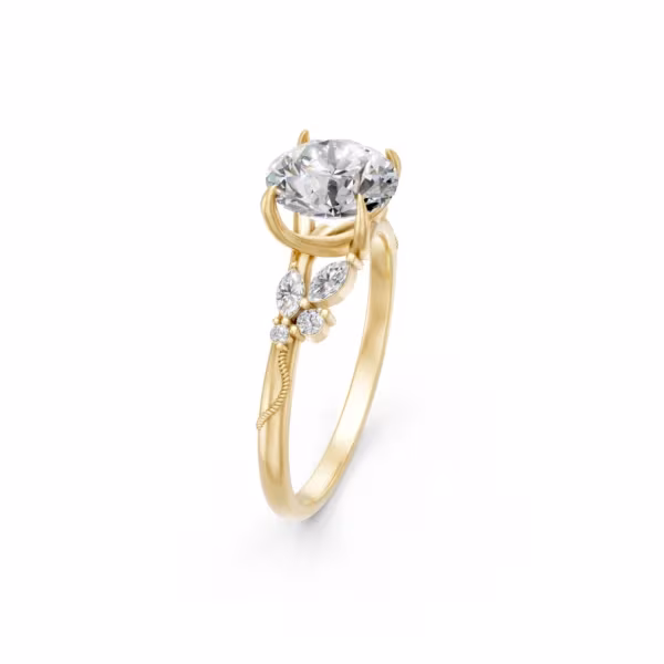 Vine Engagement Ring